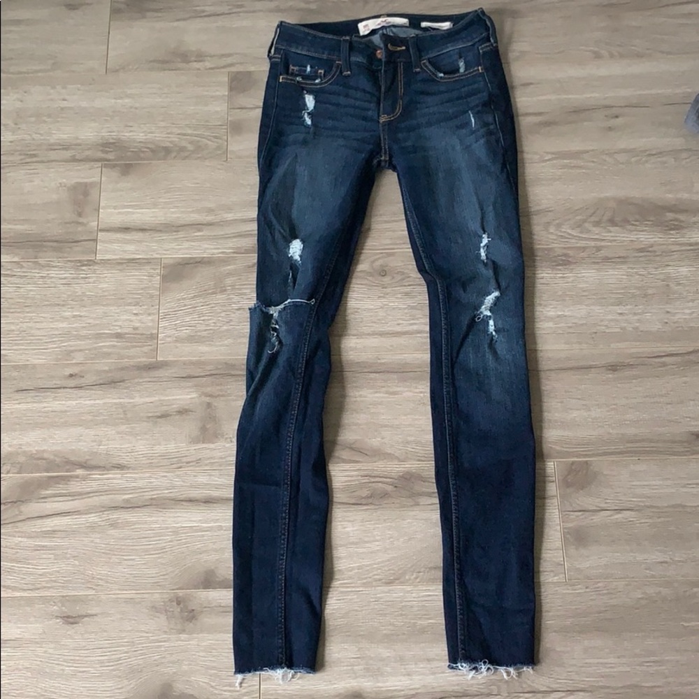 Low rise super skinny Hollister jeans